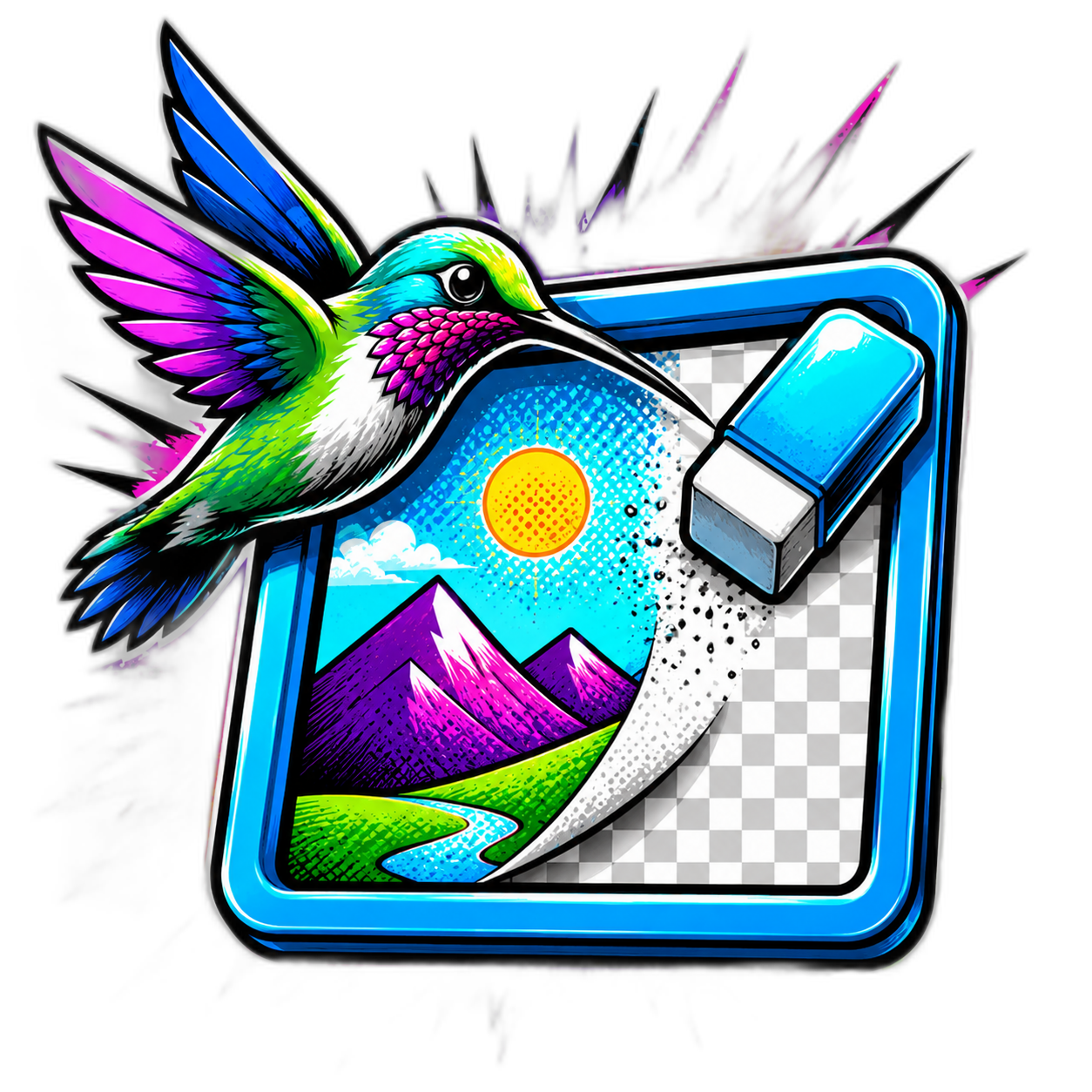 Remove BG icon