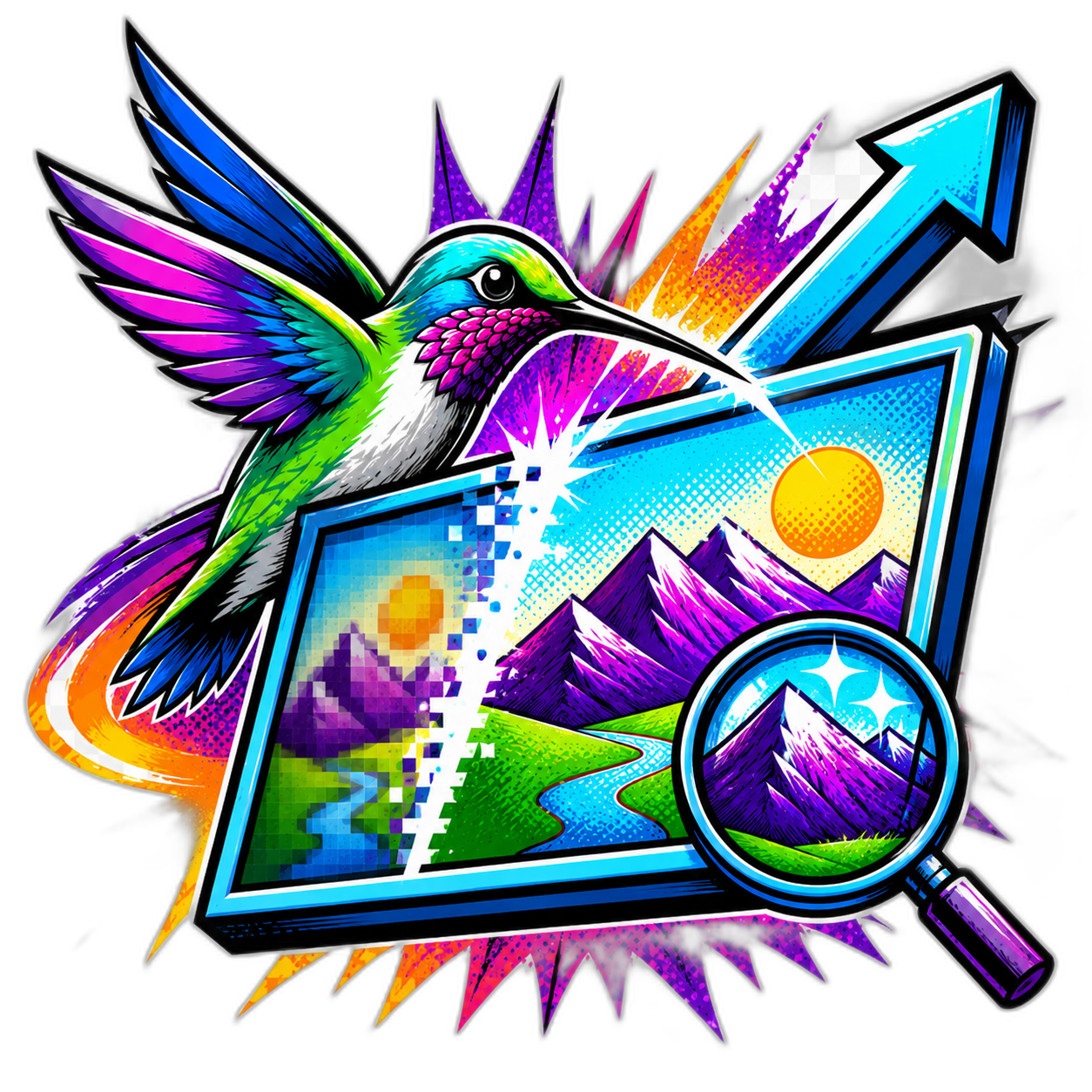 Upscale icon